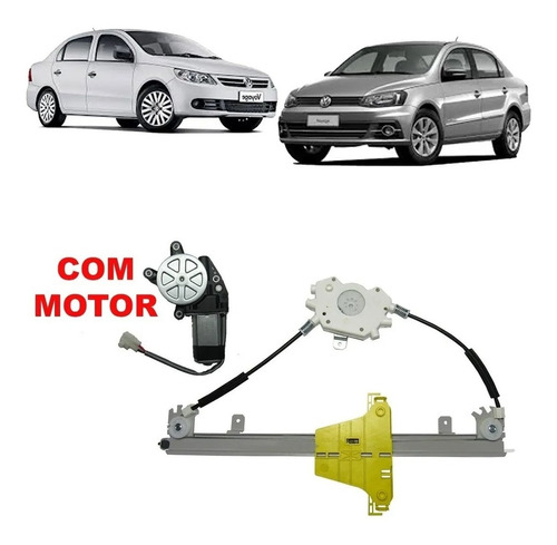 Maquina Levanta Vidrio Electrica Vw Gol Voyage Delante Izqui