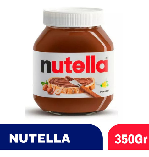 Nutella 350 Gr Pasta De Avellana/crema De Avellana