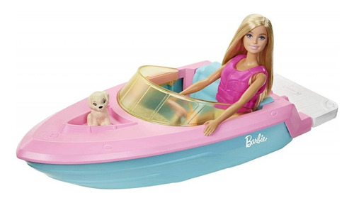 Mattel Grg30 Barbie Lancha Con Muñeca
