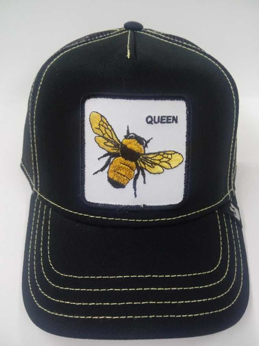 Gorra Goorin Bros Queen (abeja). Negro. Nueva Y Original