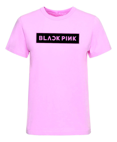 Camisetas Rosa Grupo Musical Kpop Black Pink Niños Adultos