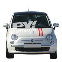 Comprar Calco Fiat 500 Edicion  90 Aniversario  Franja Techo Capot
