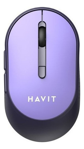 Mouse Inalámbrico 2,4 Ghz Havit Ms78gt Color Purpura