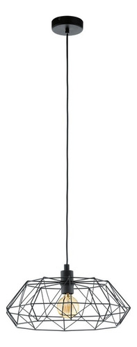 Eglo Carlton 2 Lámpara Colgante Cod.49487 Color Negro