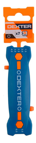 Jogo De Chave Allen 1,5 A 6mm 7 Peças Dexter