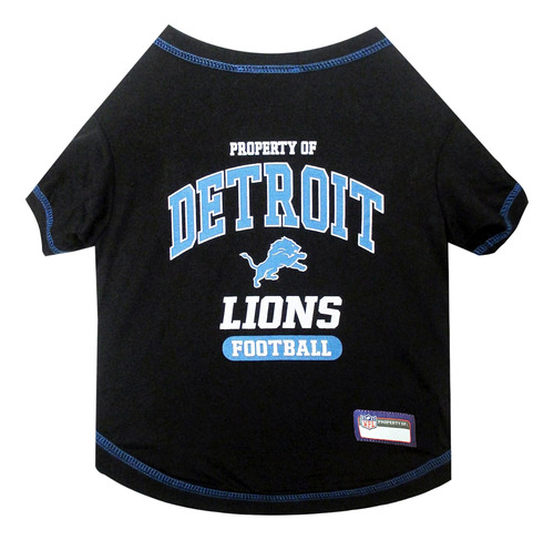 Camiseta Perros Y Gatos De Detroit Lions De Nfl, Pequeã...