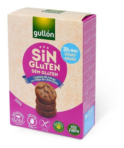 Galletitas Sin Gluten Mini Chip Gullon X200 Grms *gs*