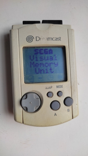 Vmu Memoria Sega Dreamcast Blanca Visual Memory Unit