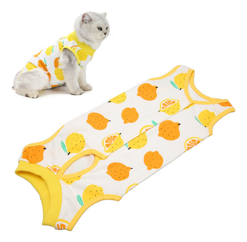 Traje Postquirúrgico De Algodón Para Gatos Confortables
