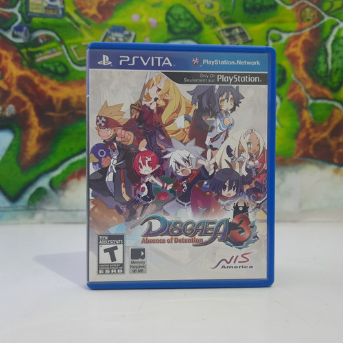 Disgaea 3 Absense Of Detention Psvita Playstation Rpg (Usado)