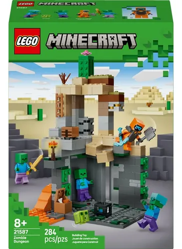 Lego Minecraft Masmorra Zumbi - 21587 | Parcelamento sem juros