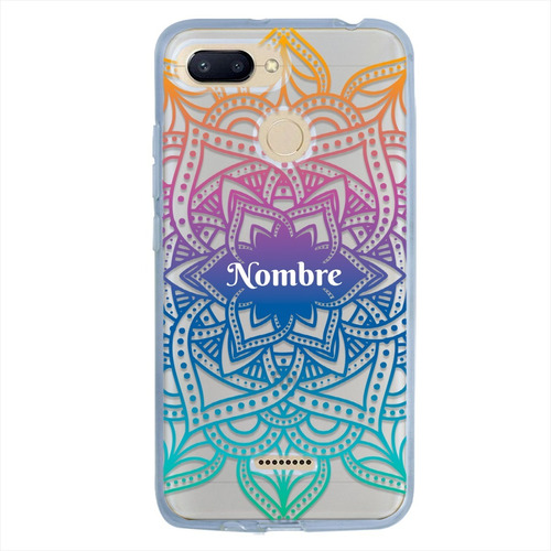 Funda Xiaomi Mandalas Personalizada Con Tu Nombre