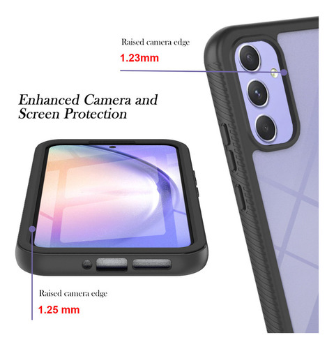 Funda De Protección Contra Impactos De 360 Grados Para Samsu