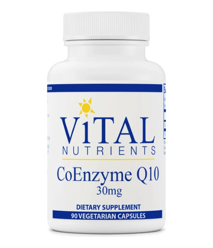 Vital Nutrients | Coenzyme Q10 | 30mg | 90 Veg Capsules