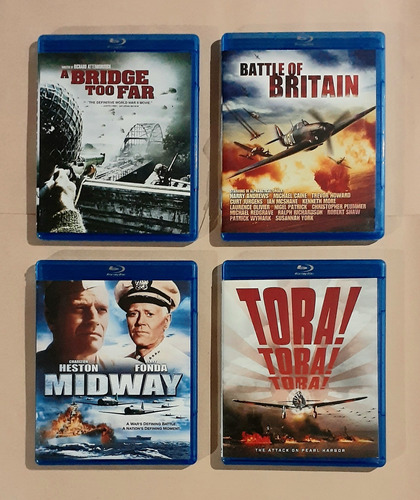 Bridge Too Far Battle Britain Midway Tora Blu-ray Original 