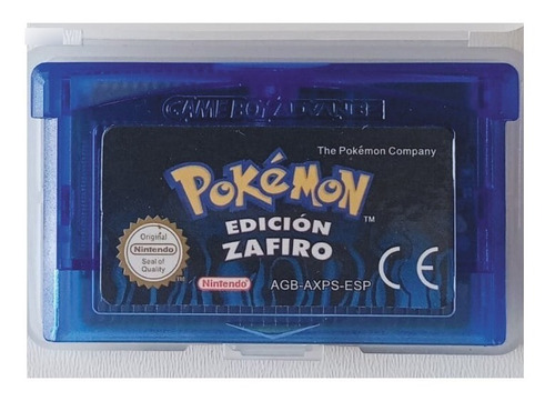 Pokemon Zafiro En Español Game Boy Advance - Sp (repro)