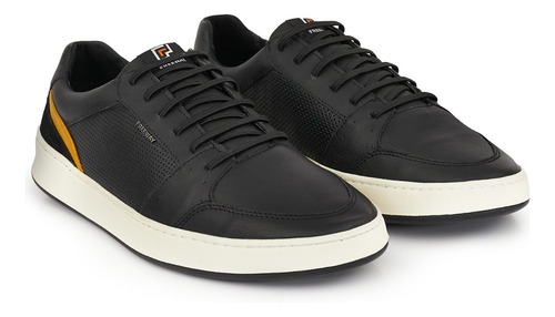 Zapatilla Hombre Freeway Cuero Urbana Sneaker Briganti Goma