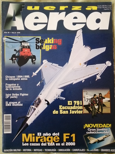 Revista Fuerza Aérea N°9 Aviación Militar Avión Piloto Fap