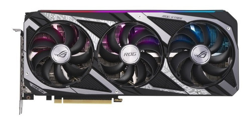 Imagen 3 de 10 de Placa De Video Asus Rtx 3060 Rog Strix Gaming 12gb Oc Nvidia