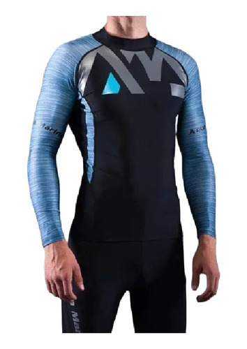 Polera Lycra Hombre Aqua Marina Division 