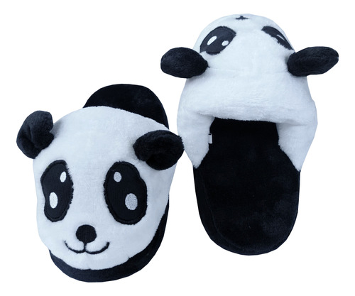 Pantuflas, Babuchas De Panda Para Adultos Y Niños