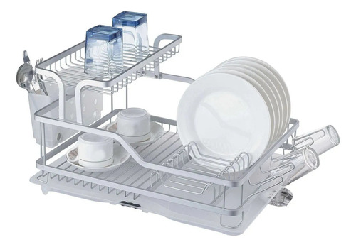 Escurridor De Platos Vichuquén Aluminio Inoxidable