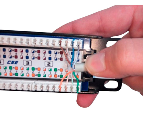 Patch Panel De 24 Puertos Rj-45 Cat. 6 Series Pxxt-k11-c6c