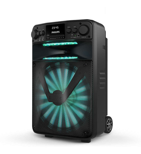 Parlante Portatil Philips Karaoke Bluetooth Luces Tanx50/77