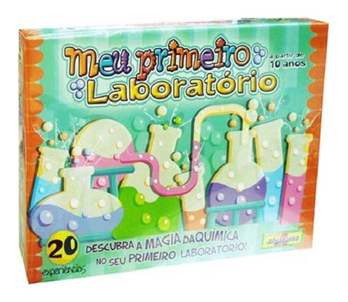 Imagem 1 de 2 de Jogo Meu Primeiro Laboratório 20 Experiências - Algazarra