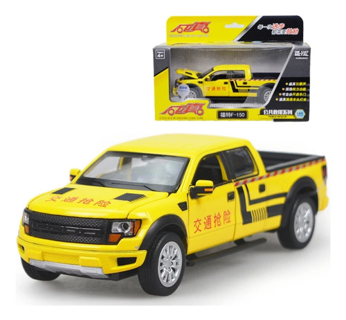 Camioneta De Colección Ford F150 Escala 1:34 Emergencia Vial