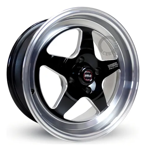 comprar Par Roda Weld Rts Aro 15 + Bicos C14 (2) Unidades Cor Tala 8 4x100