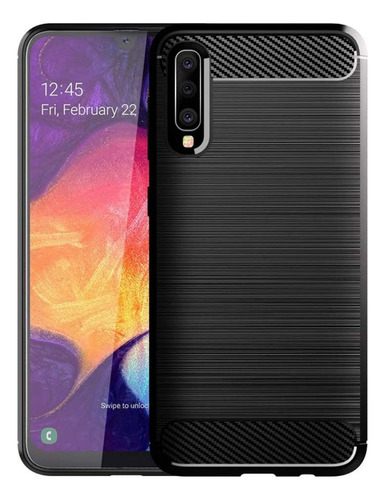 Funda Estuche Carbono Fiber Para Samsung Galaxy A30s