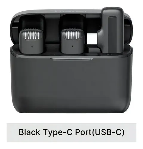. Ulanzi J12 Micrófono Lavalier Inalámbrico Smartphone Usb