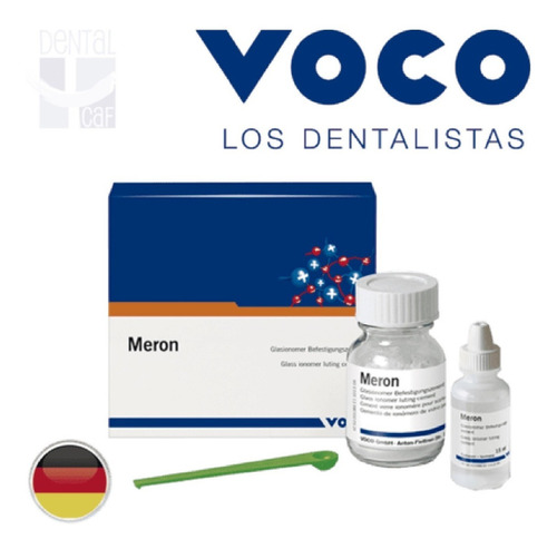 Ionomero Cem Meron Combi Pack Voco Pol 35 Grs,, Líq 15 Ml