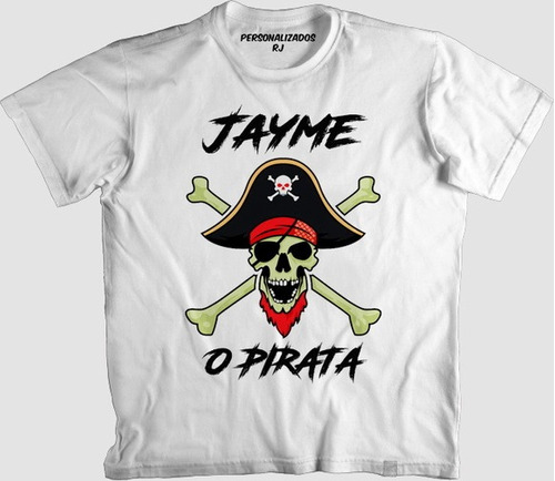 Camiseta Jayme O Pirata Carnaval Samba Camisa