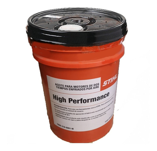 Aceite Stihl 2 Tiempos High Performance Cubeta De 5 Galones