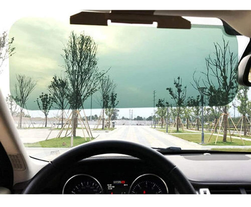 Visor De Carro Com Protetor Solar E Visão Noturna