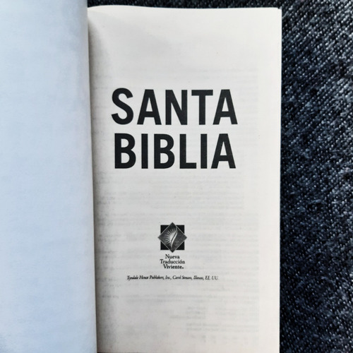 Santa Biblia. Ntv.
