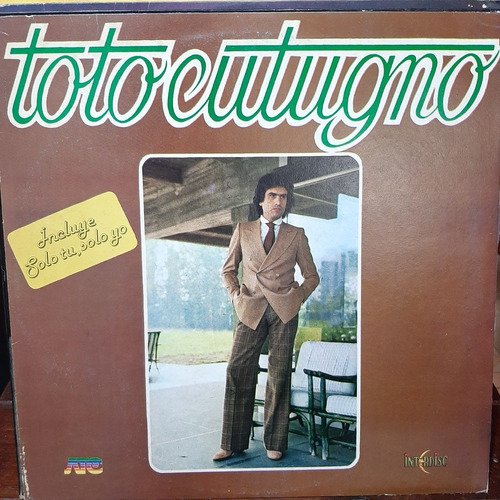 Vinilo Toto Cutugno Solo Tu Solo Yo M6