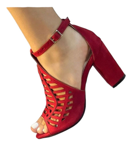 Bellas Sandalias Tacón Calzado Casual Damas 35/40