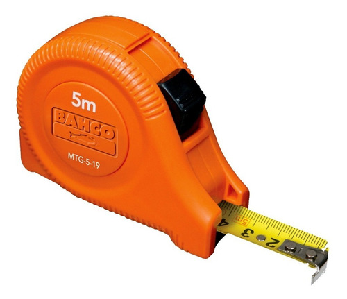 Imagen 1 de 6 de Cinta Métrica Bahco Mtg-5-19ar 5m X 19mm