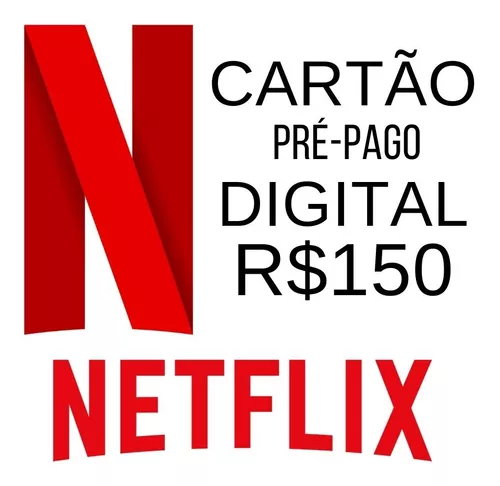 Cartão Pré Pago Netflix - Gift Card 35 Reais - Envio Na Hora