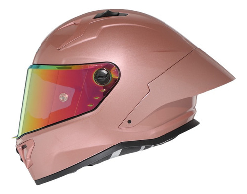 Casco Moto Certificado Ece Integral Xtrong Rosa Cepillado Rosa Claro Rosado Cepillado S