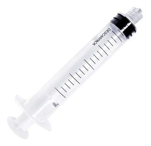Caixa Com 100 Seringas 10ml Descartável Sem Agulha
