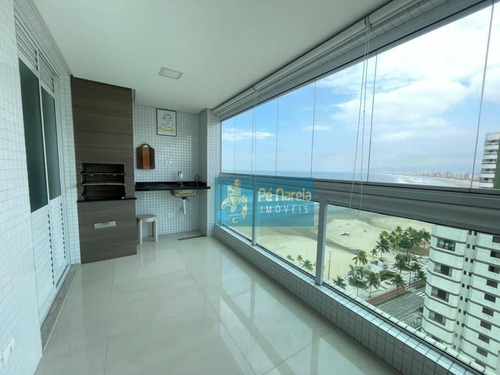 Imagem 8 de 30 de Apartamento Com 3 Dormitórios À Venda, 142 M² Por R$ 1.100.000 - Canto Do Forte - Praia Grande/sp - Ap0913
