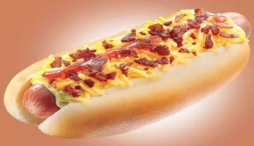 Painel Adesivo Pão Cachorro Quente Hot Dog Prensado Delicioso Decoração  Parede Sua Lanchonete HD Criativo Play Adesivos Alta Resolução
