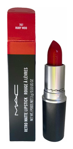 Labial Mac Ruby Woo Retro Matte