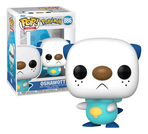 Funko 62268 Pop Games Pokemon Oshawott