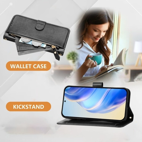 Funda Con Diseño Cartera For Xiaomi, Duradera Y Resistente