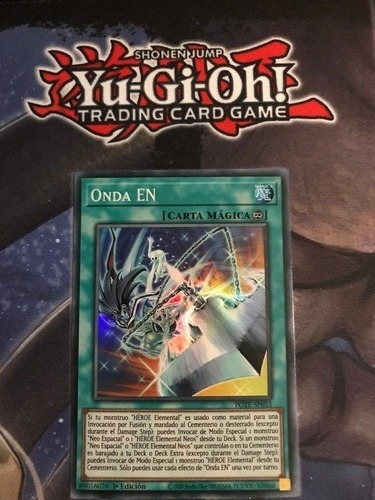 Onda En Héroe Elemental Yu-gi-oh! Original Konami